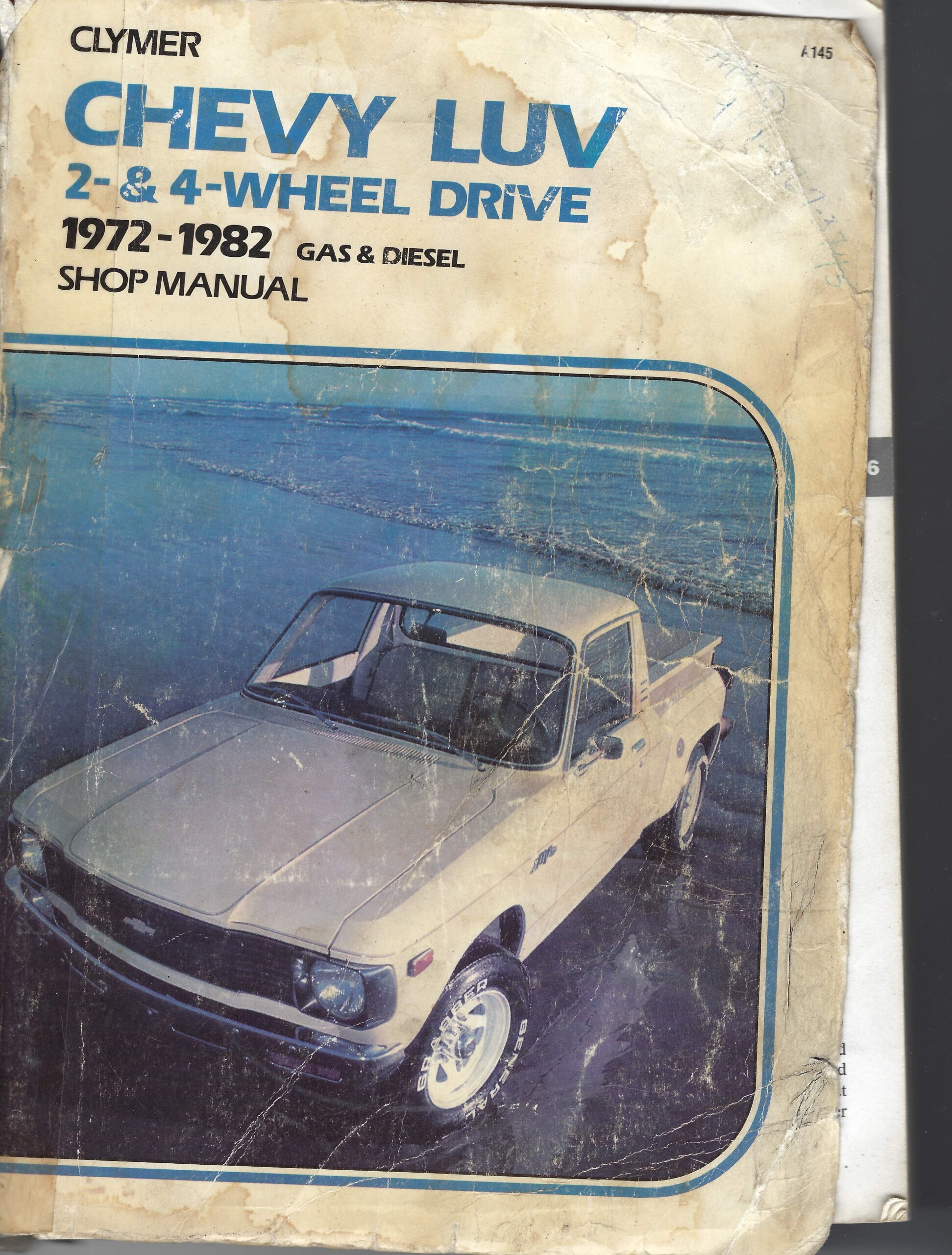Clymer Chevrolet LUV 2 & 4 Wheel Drive Shop Manual