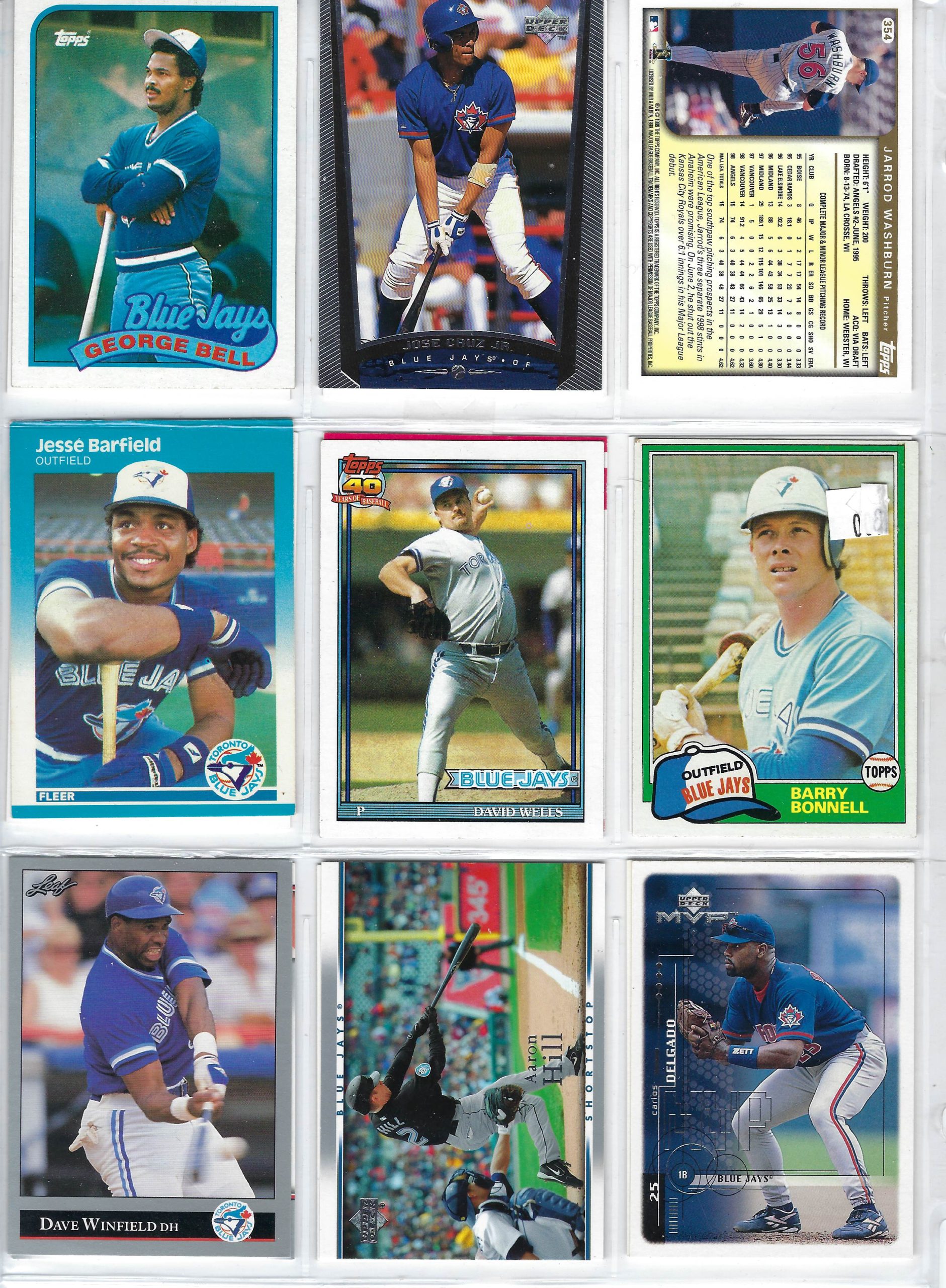 Lot: 13 Card Sleeve of Baseball Cards - Image 2