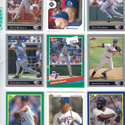 Lot: 30 Card Sleeve of Baseball Cards