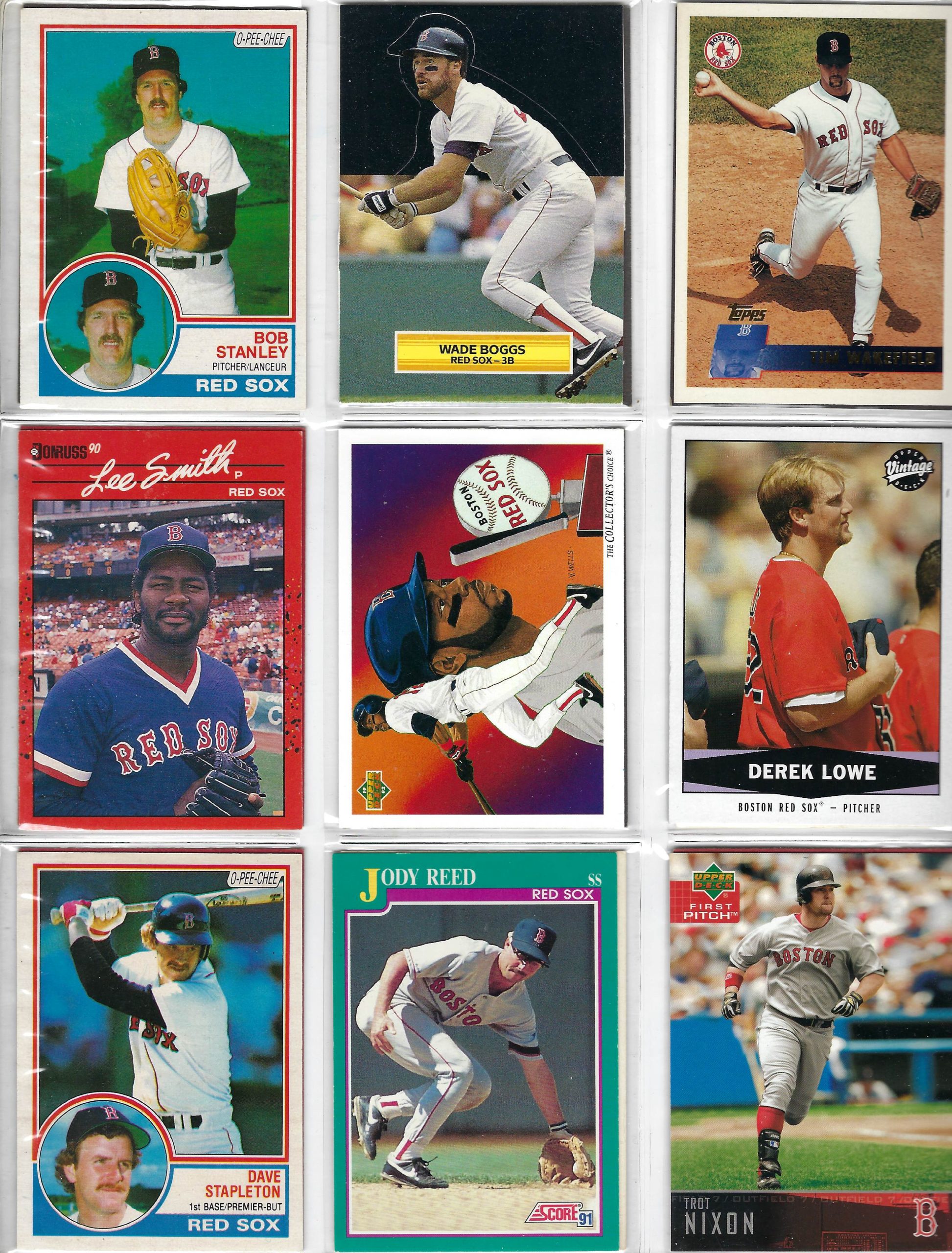 Lot: 35 Card Sleeve of Baseball Cards - Image 3