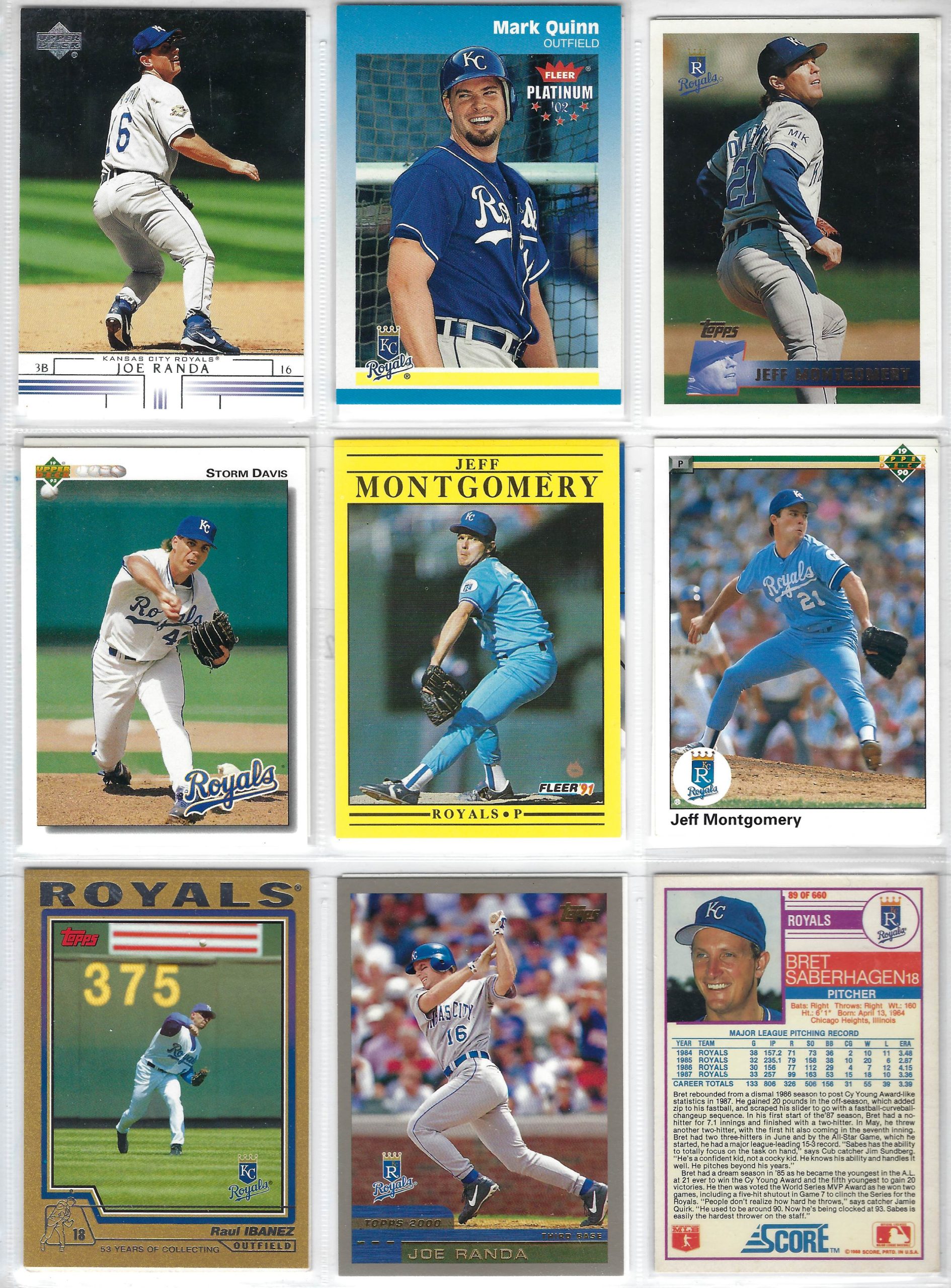 Lot: 42 Card Sleeve of Baseball Cards - Image 2