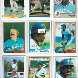 Lot: 46 Card Sleeve of Baseball Cards