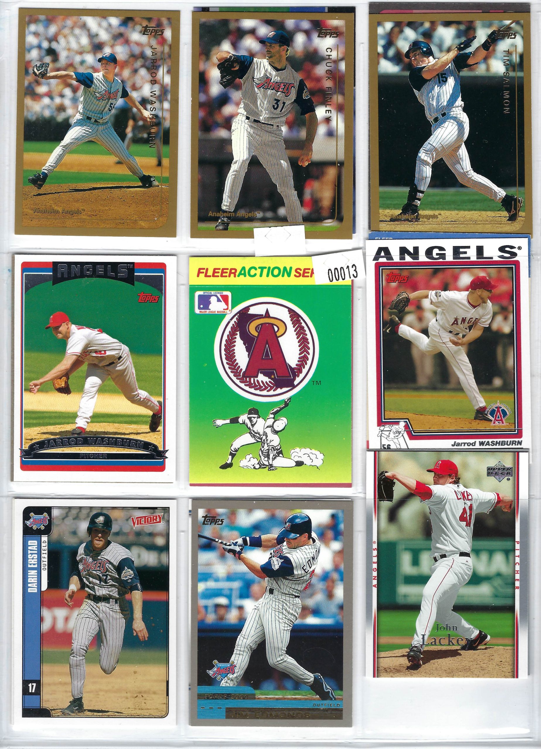 0012 Card Sleeve of Baseball Cards - Image 2
